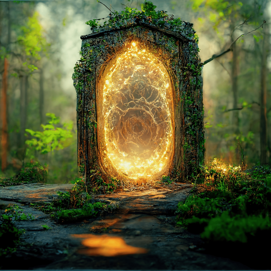 Chakradance Alchemy Portal (1080 × 1080 Px)